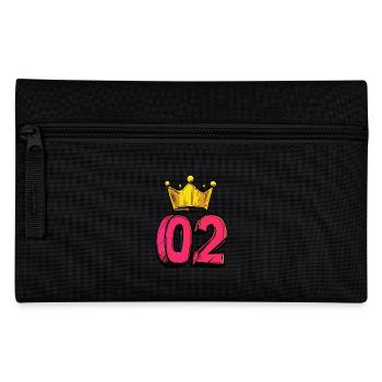 Jersey à 2 chiffres Couronne - Trousse - noir - Devant