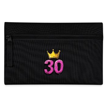 Couronne de maillot à 30 chiffres - Trousse - noir - Devant