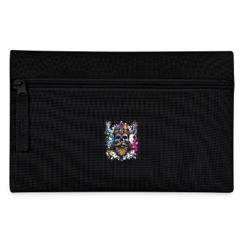 Viking Skull - Pencil Case - black - Front