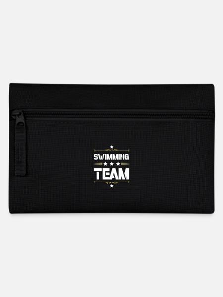 Swimming Team - Federtasche - Schwarz