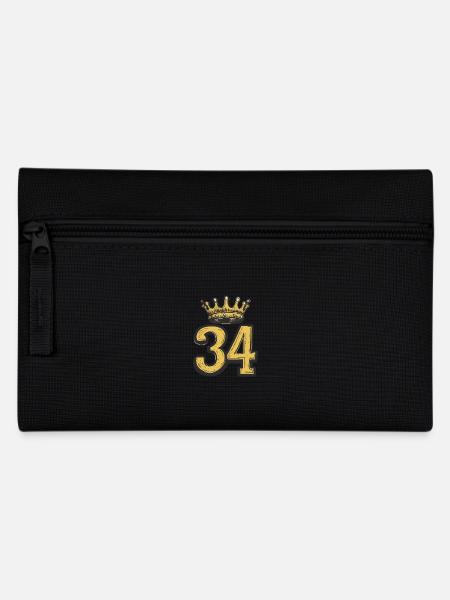 34 Zahl Krone - Federtasche - Schwarz