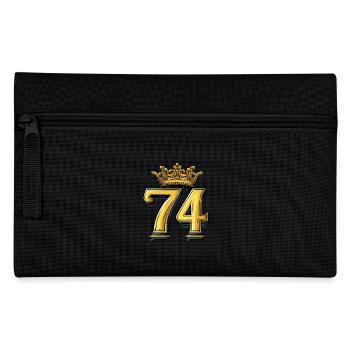 74 Number Krone - Pencil Case - black - Front
