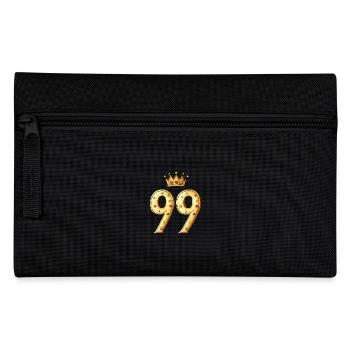 99 Number Crown - Pencil Case - black - Front