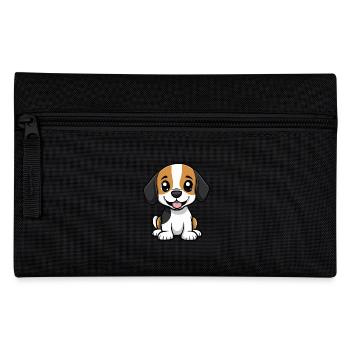 Beagle Chien Mignon - Trousse - noir - Devant