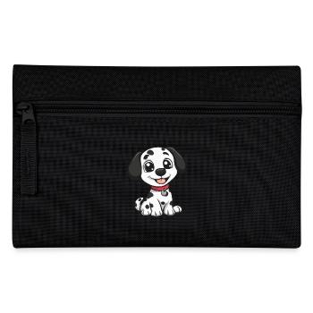 Dalmatian Dog Cute - Pencil Case - black - Front