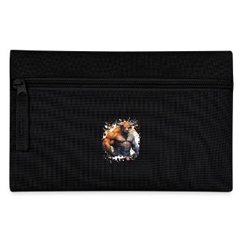 Bull Bull Muscles Bête Combattant - Trousse - noir - Devant