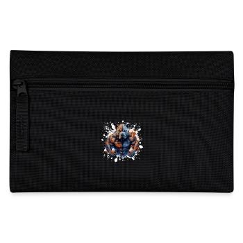Dog Pit Muscles Fighter Beast - Pencil Case - black - Front