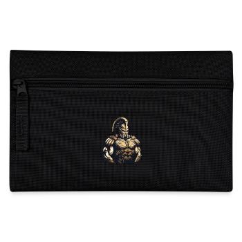 Spartaner Gladiator Muskeln - Federtasche - Schwarz - Vorne
