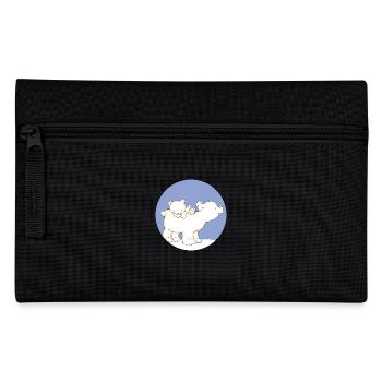 Baby Polar Bear with Dad - Trousse - noir - Devant
