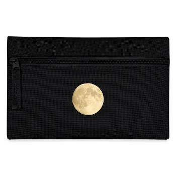 Mond - Federtasche - Schwarz - Vorne