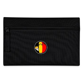 Belgiumball - Federtasche - Schwarz - Vorne