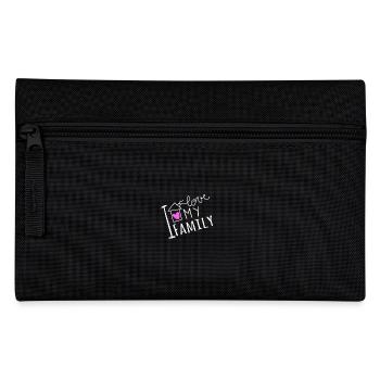 I love my Family - Pencil Case - black - Front