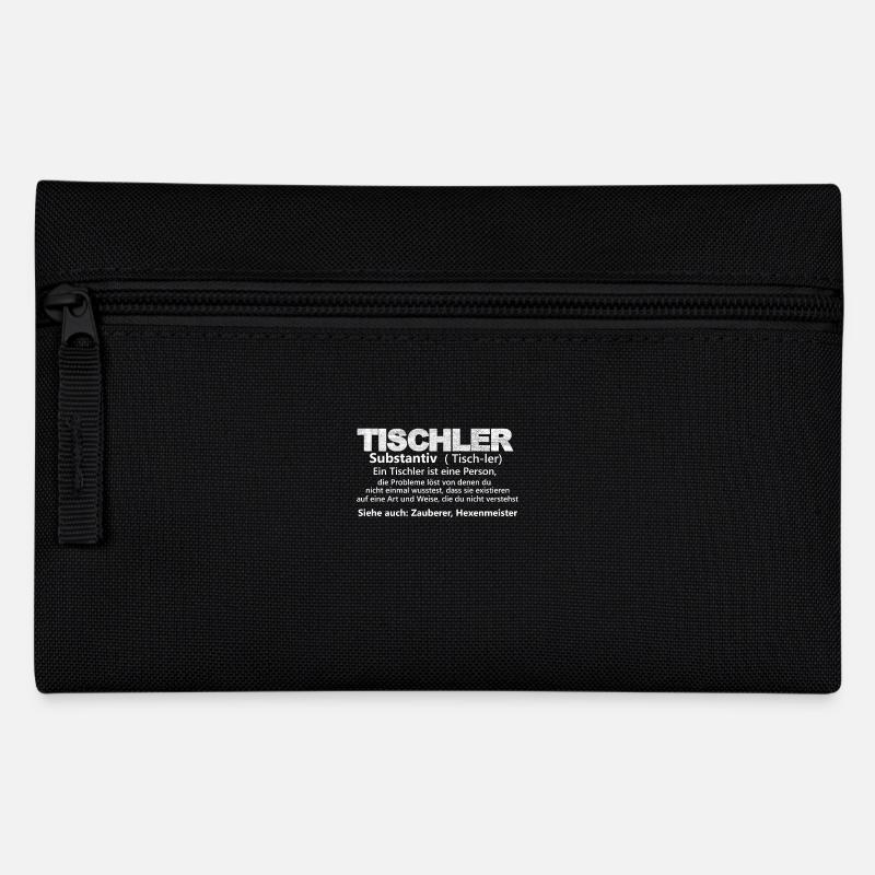 Tischler Substantiv - Federtasche - Schwarz