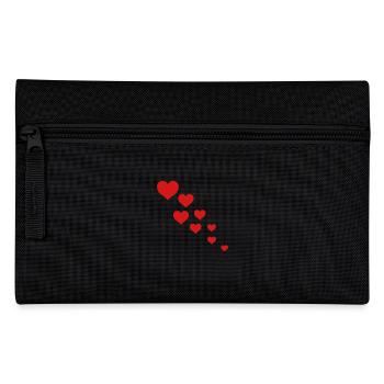 hearts - Federtasche - Schwarz - Vorne
