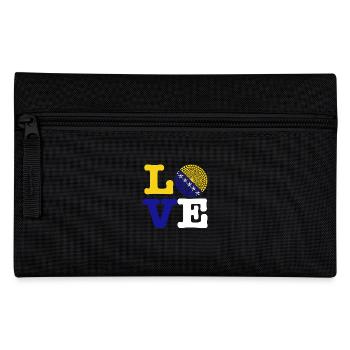 coeur bosnie - Trousse - noir - Devant