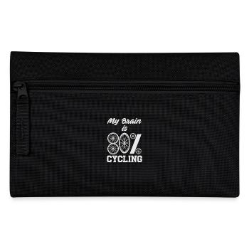 MY BRAIN 80% CYCLING - Federtasche - Schwarz - Vorne