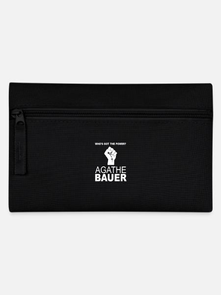Agathe Bauer Power Wer hat die Macht des Ohrwurms - Federtasche - Schwarz