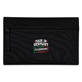 Made in Germany aus Italien - Federtasche - Schwarz - Vorne