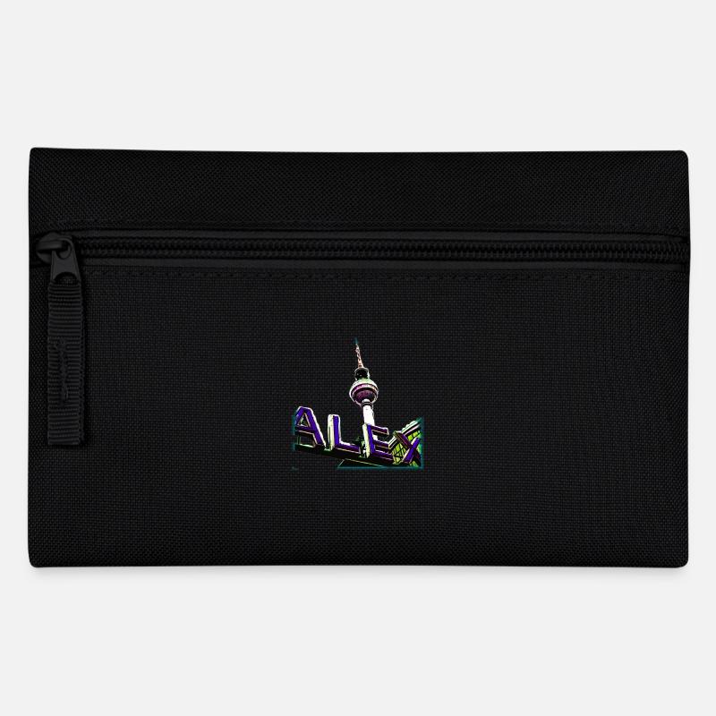 Alex Blue - Pencil Case - black