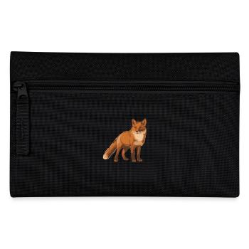 fox - Federtasche - Schwarz - Vorne