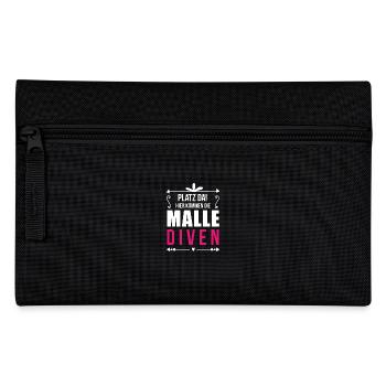 Mallediven | Malle | Mallorca | JGA | - Federtasche - Schwarz - Vorne