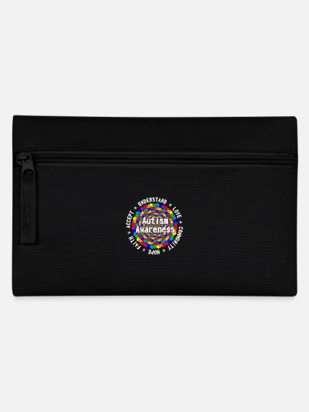 Autism Awareness - Federtasche - Schwarz