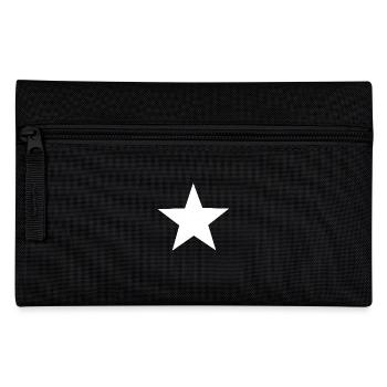 Star-star white - Federtasche - Schwarz - Vorne