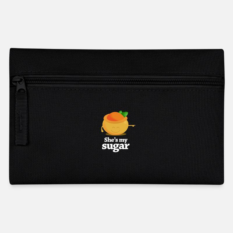 shes_my_sugar - Federtasche - Schwarz