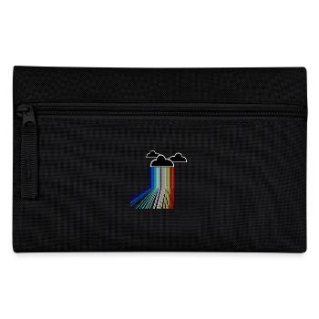 rainbow cloud - Federtasche - Schwarz - Vorne