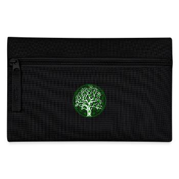 Flower of Life with Tree - Pencil Case - black - Front