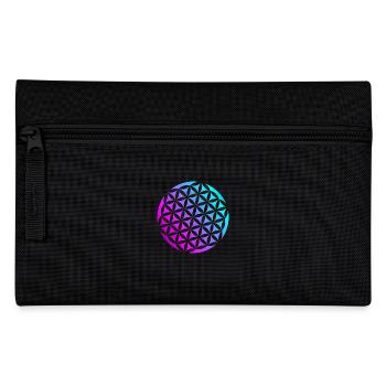 flower of Life - Pencil Case - black - Front