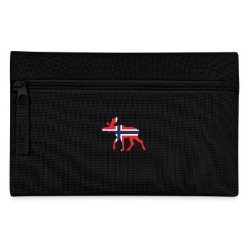 Moose Norway flag - Pencil Case - black - Front