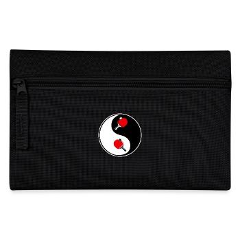 ping pong, yin yang team - Federtasche - Schwarz - Vorne