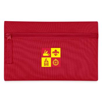 scout / scouting / scoutisme / guide - Trousse - rouge - Devant