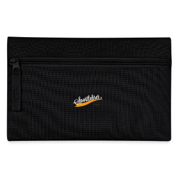 Sportlehrer Schriftzug - Federtasche - Schwarz - Vorne