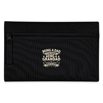 BEING A GRANDAD - Pencil Case - black - Front