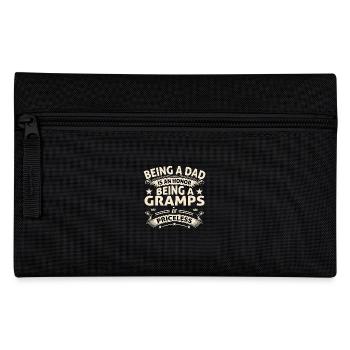 BEING A GRAMPS - Pencil Case - black - Front
