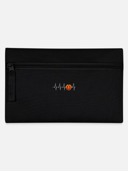 Original Ossi: Ossi-Kult DDR Herzschlag Herzlinie - Federtasche - Schwarz
