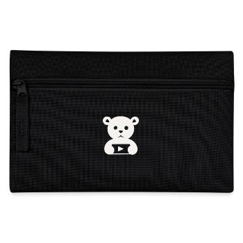 Teddybär creator youtube - Federtasche - Schwarz - Vorne
