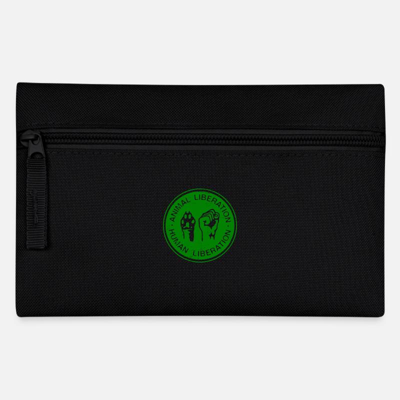 Animal Liberation Human Liberation - Federtasche - Schwarz