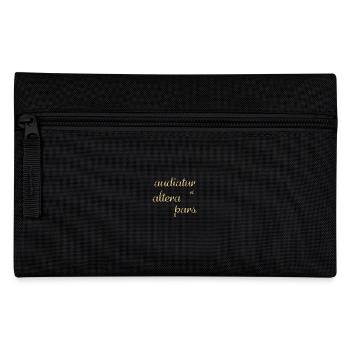 AUDIATUR ET ALTERA PARS - Listen to the other side - Federtasche - Schwarz - Vorne