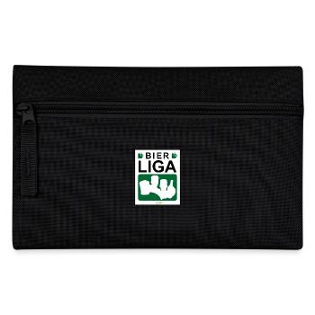 Beer League Logo green - Pencil Case - black - Front