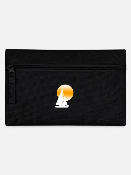 Segeln - Federtasche - Schwarz
