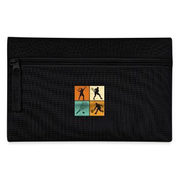 Passionné de tennis tshirt joueur de tennis - Trousse - noir - Devant