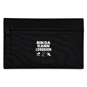 Kind - Federtasche - Schwarz - Vorne