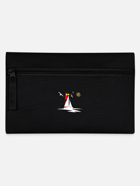 Segeln - Federtasche - Schwarz
