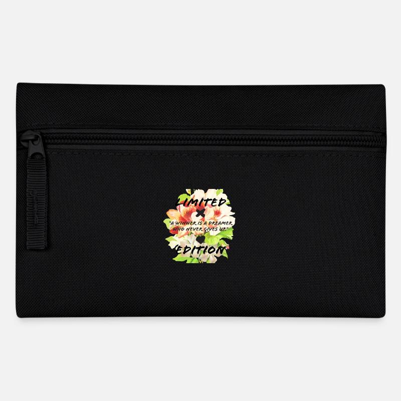 Zitat - Federtasche - Schwarz