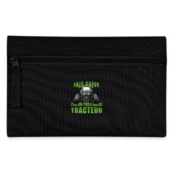 Fais gaffe j'ai un très gros tracteur. Agriculteur - Trousse - noir - Devant