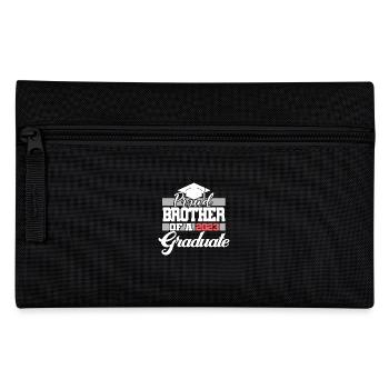 Proud Brother Of A 2023 Graduate Graduation Gift - Pencil Case - black - Front