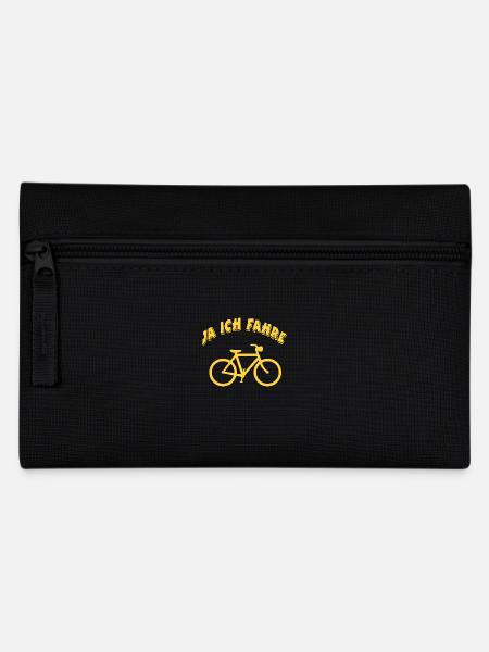 Fahrrad - Federtasche - Schwarz
